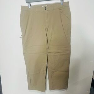 Ultimate Terrain Women's Convertible Pants to Shorts Sz 14 Water Resistant UV Su